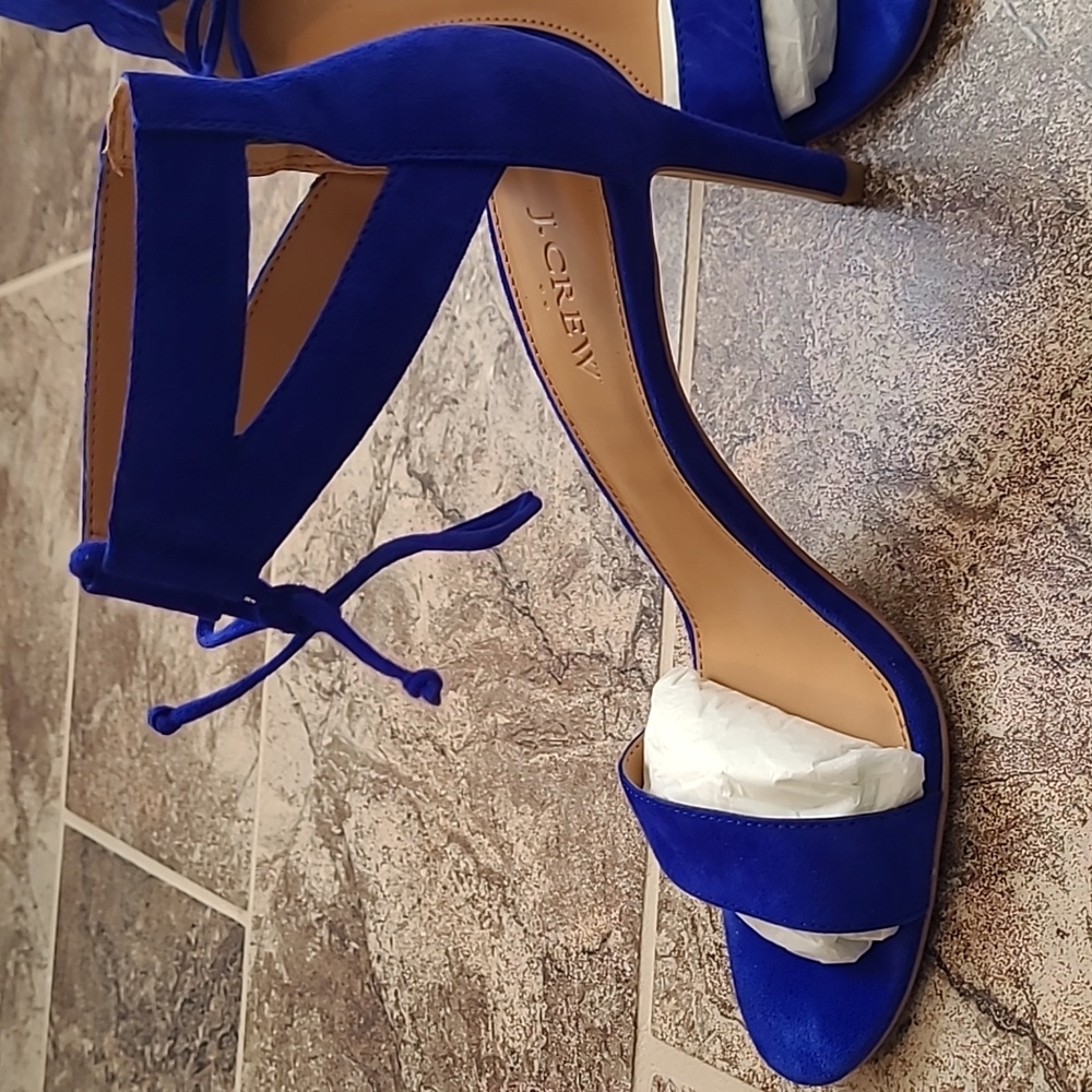J Crew Lace Up Sandals - Picture 2 of 5